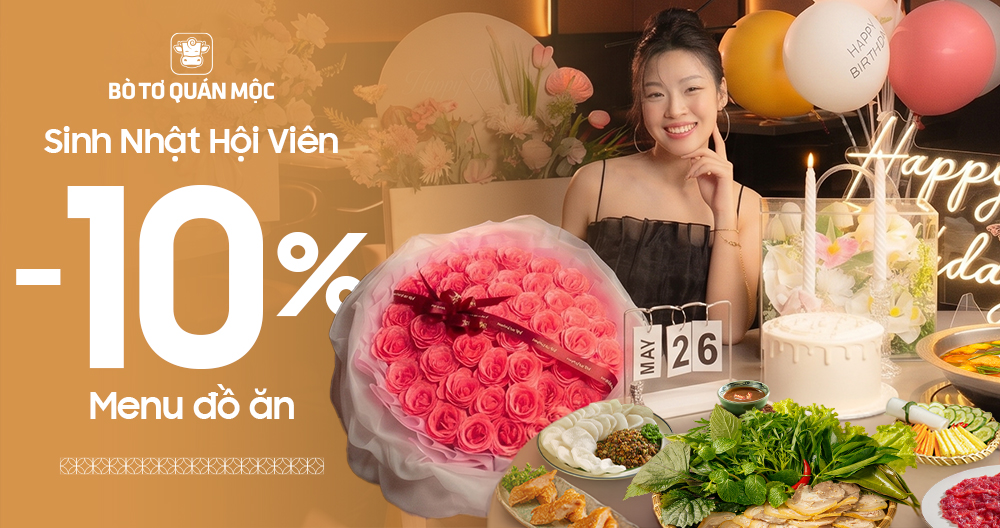 SINH NHẬT RỘN RÀNG NGẬP TRÀN ƯU ĐÃI