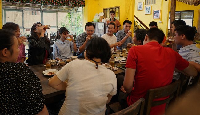 Những hình ảnh của khách khi đến với Bò Tơ Quán Mộc