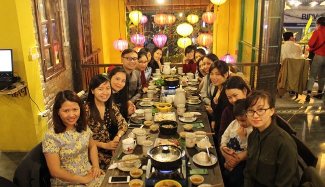 Những hình ảnh của khách khi đến với Bò Tơ Quán Mộc