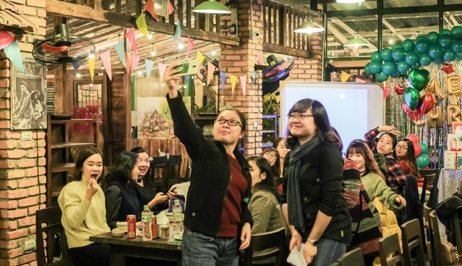 Những hình ảnh của khách khi đến với Bò Tơ Quán Mộc