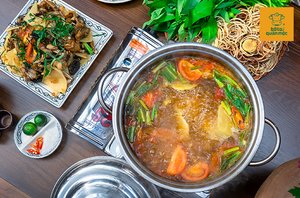 Bò Tơ Quán Mộc ra mắt lẩu mới: Lẩu ếch măng cay