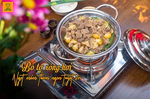 Hương vị Bò tơ xông hơi mới được thực khách vô cùng yêu thích
