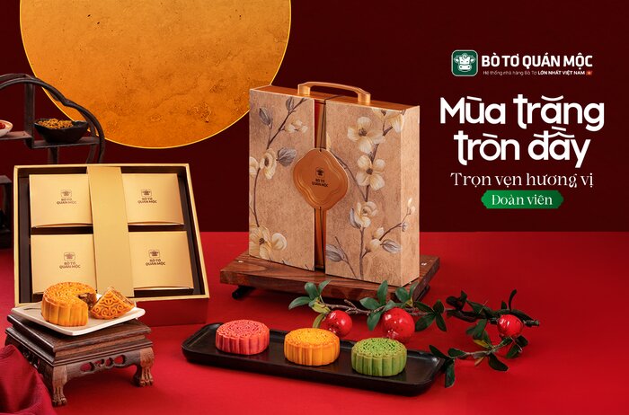 LẦN ĐẦU TIÊN BÒ TƠ RA MẮT SIÊU PHẨM BÁNH TRUNG THU - MÓN QUÀ TINH TẾ MÙA TRĂNG TRÒN ĐẦY