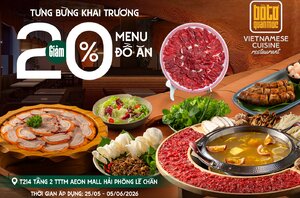 TRẢI NGHIỆM BÒ TƠ QUÁN MỘC PREMIUM ĐẦU TIÊN TẠI AEON MALL HẢI PHÒNG