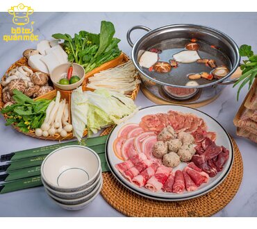 Lẩu bò nấm