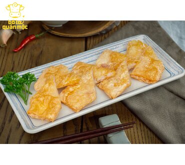TÀU HŨ TÔM TƯƠI CUỘN NẤM