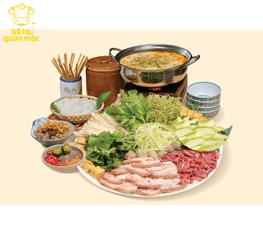 LẨU RIÊU CUA BÒ THẬP CẨM