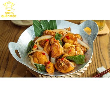 Gà ri chiên mắm