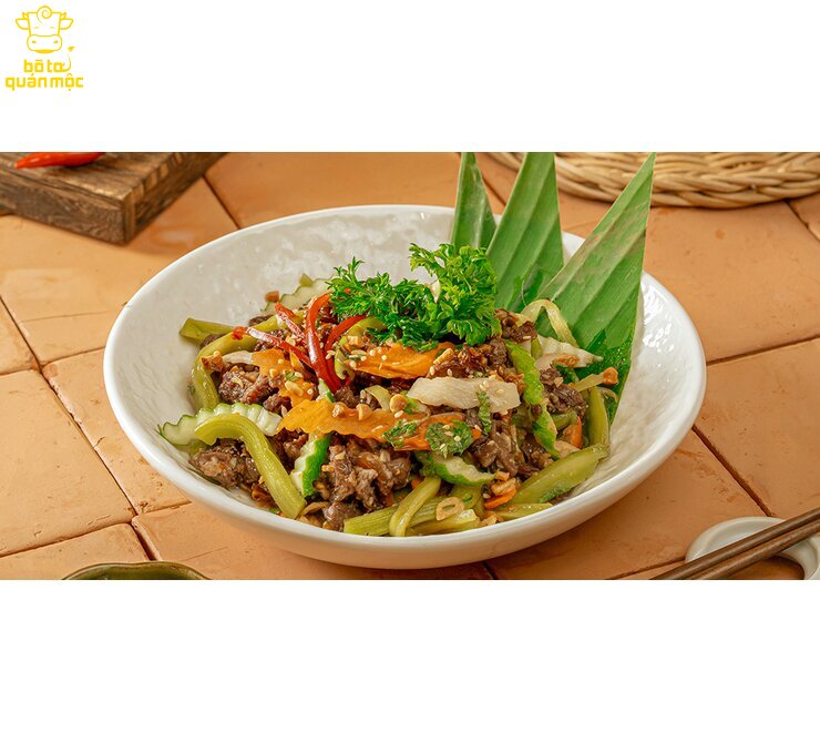 NỘM RAU TIẾN VUA BÒ TƯƠI 