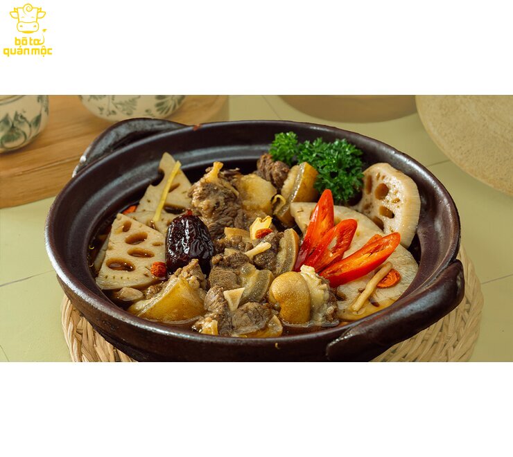 ĐUÔI BÒ TIỀM SÂM 