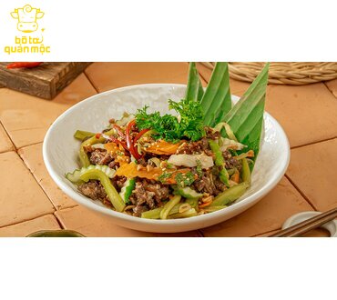 NỘM RAU TIẾN VUA BÒ TƯƠI 