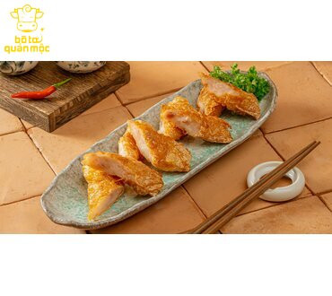 TÀU HŨ TÔM TƯƠI CUỘN NẤM