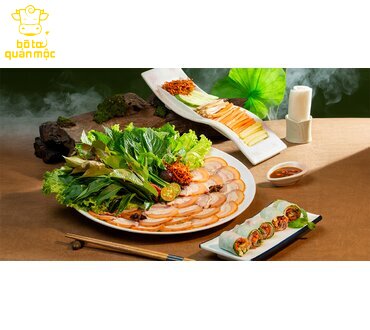 Bò thảo mộc cuộn đông trùng