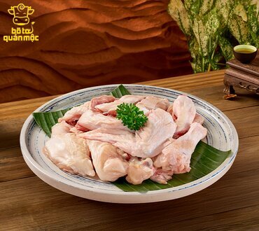 Gà ri nhúng lẩu