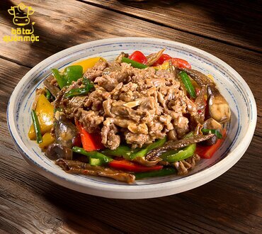 Bò tươi xào nấm mối