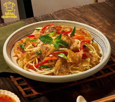 Gân bò xốt nhiệt đới