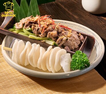 Nộm bò tươi rau tiến vua