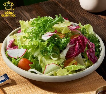 RAU XANH SALAD DẦU GIẤM