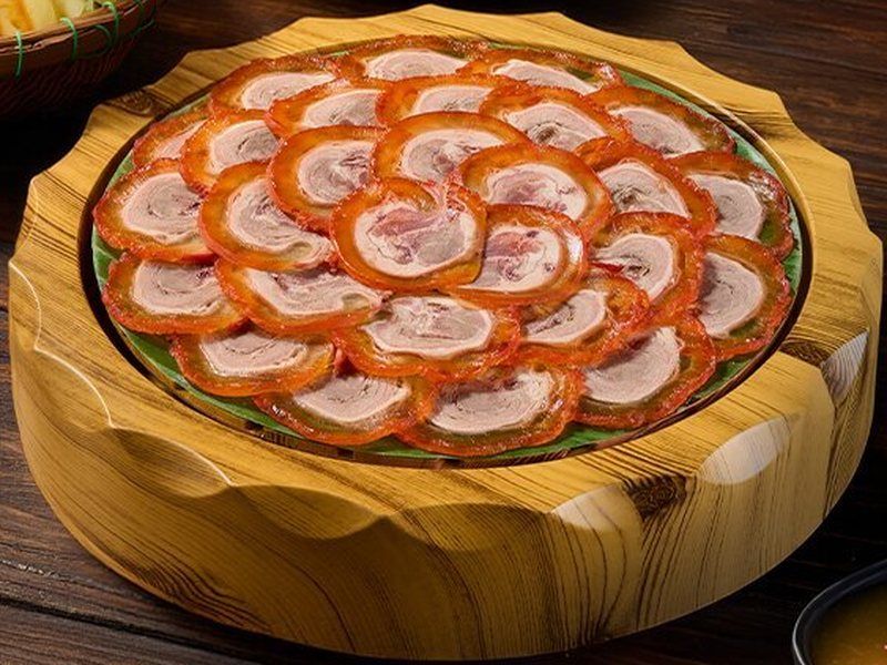 Bò tươi cuốn thảo mộc – Bò Tơ Quán Mộc