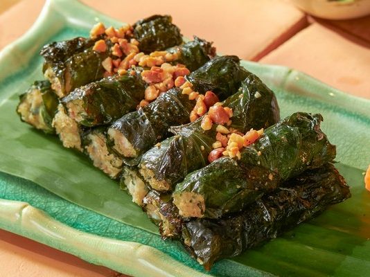 Bò Nướng lá lốt – Bò Tơ Quán Mộc