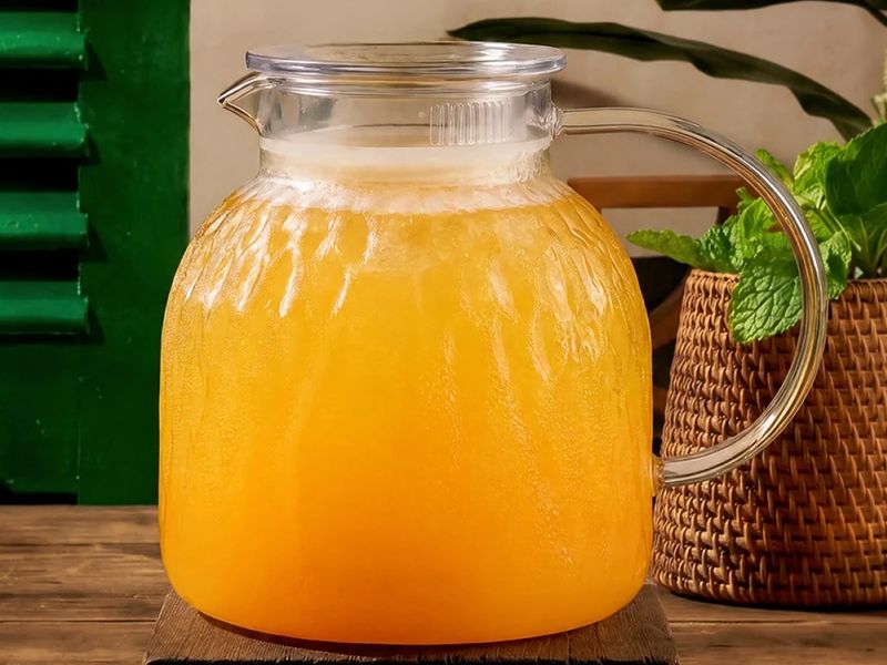 Trà Shan Tuyết Chanh Leo – Bò Tơ Quán Mộc
