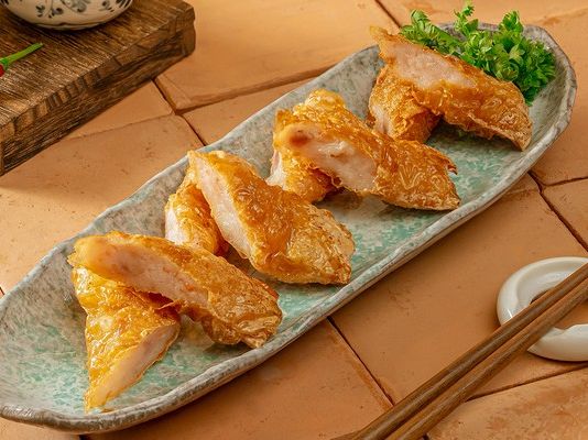 Tàu Hũ Tôm Tươi Cuộn Nấm – Bò Tơ Quán Mộc