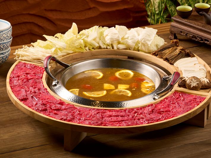 Lẩu Bò Tươi Chanh Leo ( Set ) – Bò Tơ Quán Mộc