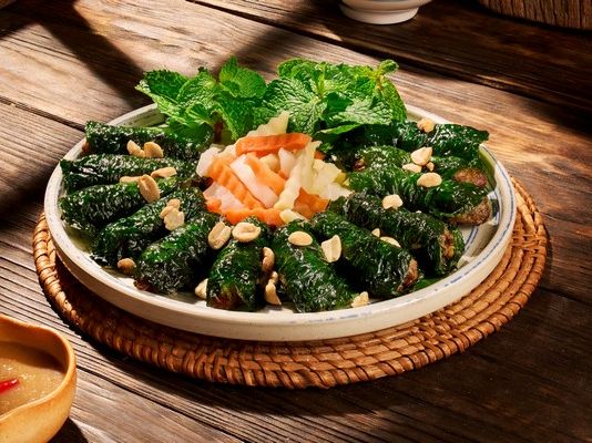 Bò Nướng lá lốt – Bò Tơ Quán Mộc