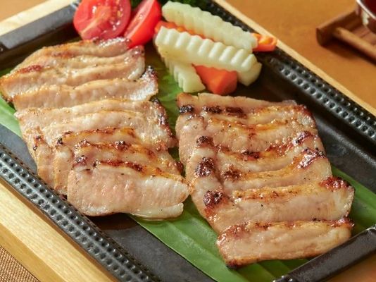 Má heo nướng – Bò Tơ Quán Mộc