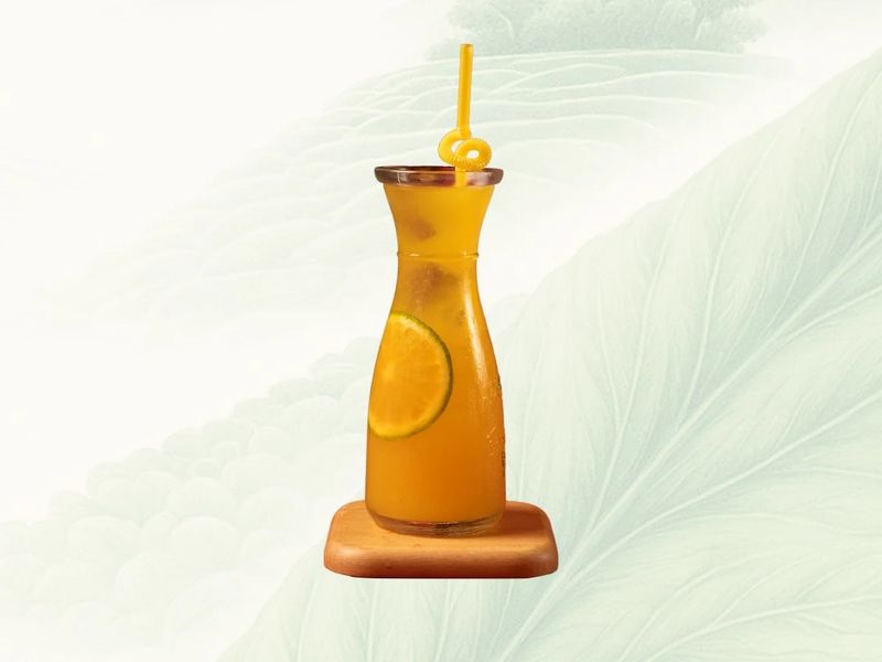 Nước ép cam tươi – Bò Tơ Quán Mộc