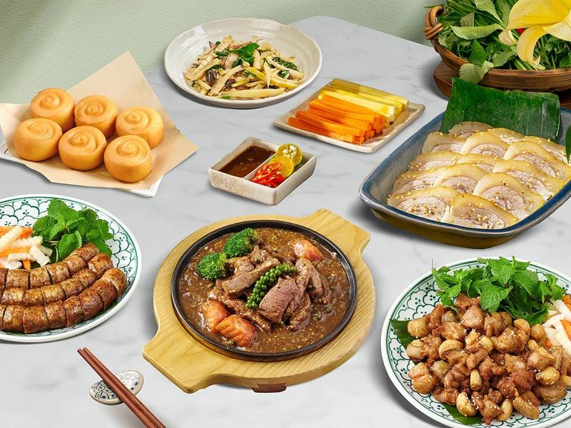 Combo Mộc An ( Dành cho 3 khách ) – Bò Tơ Quán Mộc