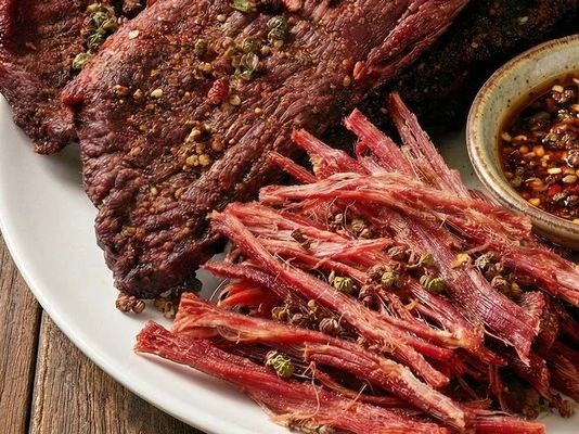 Bò Tươi Sấy Xuyên Tiêu – Bò Tơ Quán Mộc