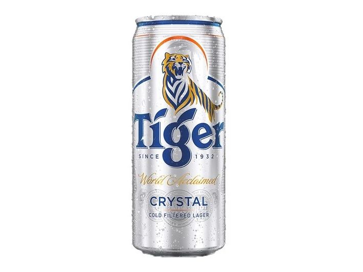 Bia Tiger Bạc (Lon) – Bò Tơ Quán Mộc