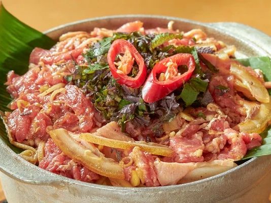 Bò tơ xông hơi – Bò Tơ Quán Mộc