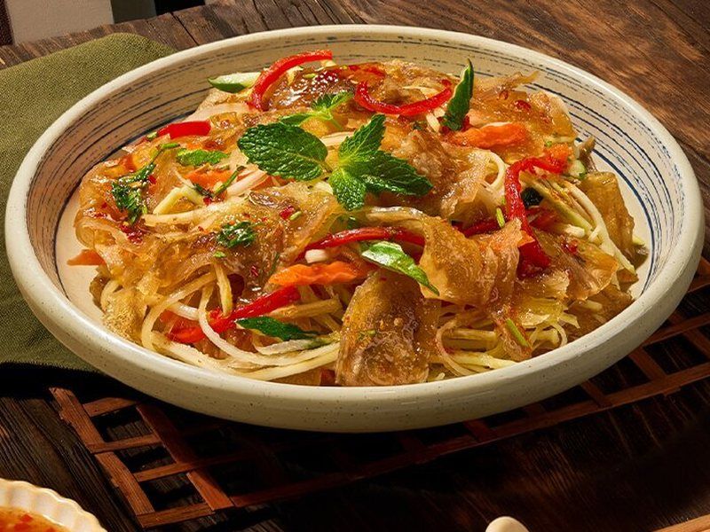Gân bò sốt nhiệt đới – Bò Tơ Quán Mộc