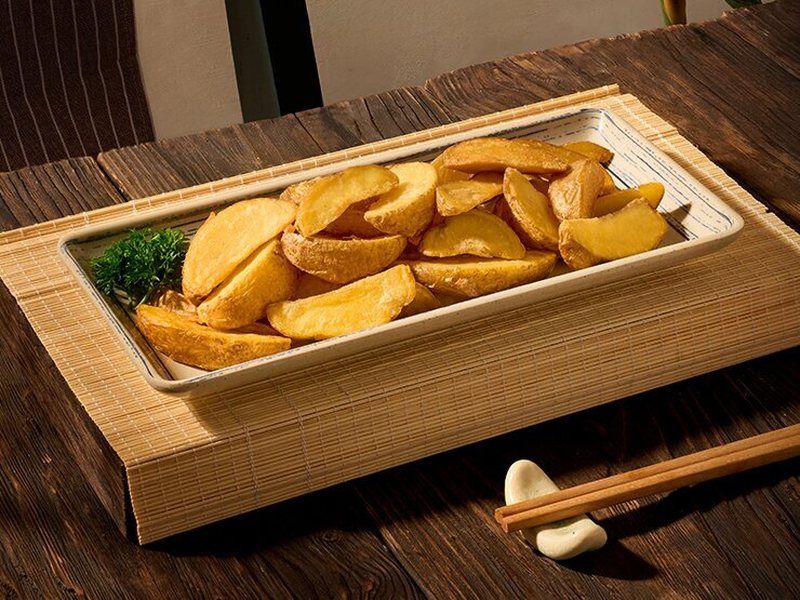 Khoai tây chiên – Bò Tơ Quán Mộc