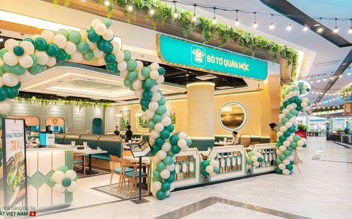 Không gian mới của Bò Tơ Quán Mộc Aeon Mall Hà Đông