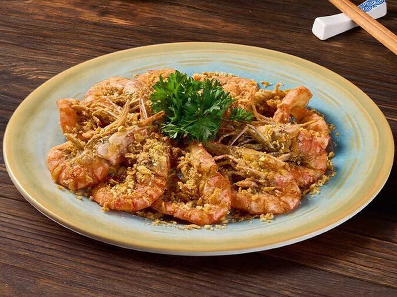 Tôm Rang Muối Phong Sa – Bò Tơ Quán Mộc