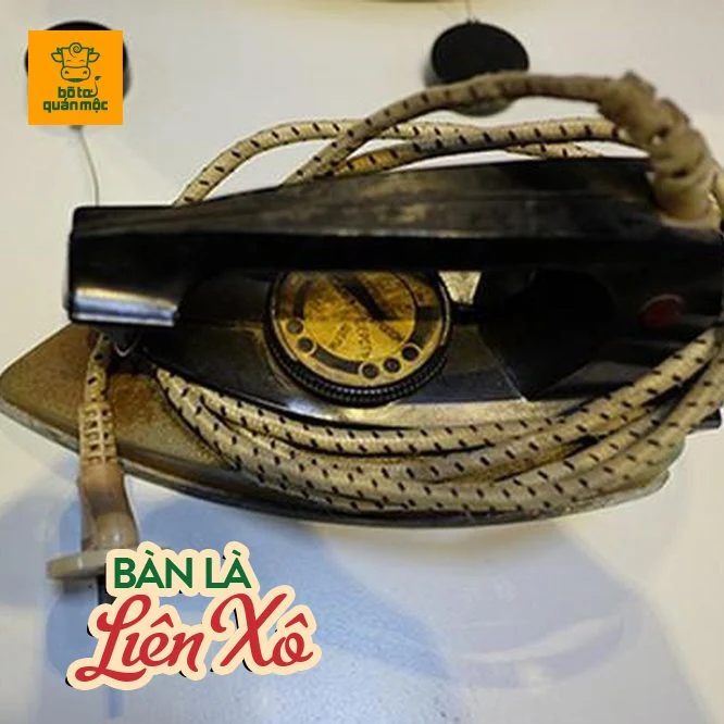 Bàn là Liên Xô thường được những người đi làm việc tại Liên Xô gửi về cho gia đình