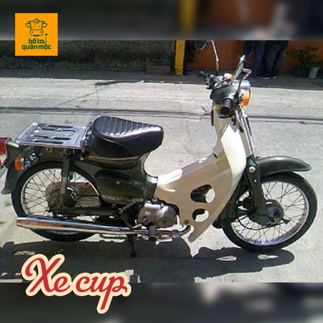 Xe Cúp (Cub) là một trong những phương tiện giao thông sang chảnh nhất thời bao cấp
